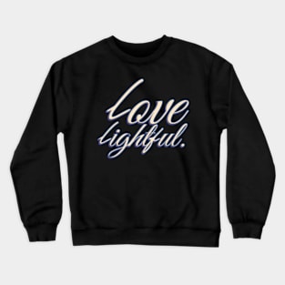 Love aesthetic amor design Crewneck Sweatshirt